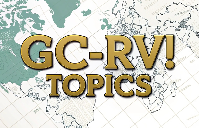 Dois eventos que mostram o progresso do GCR/RV